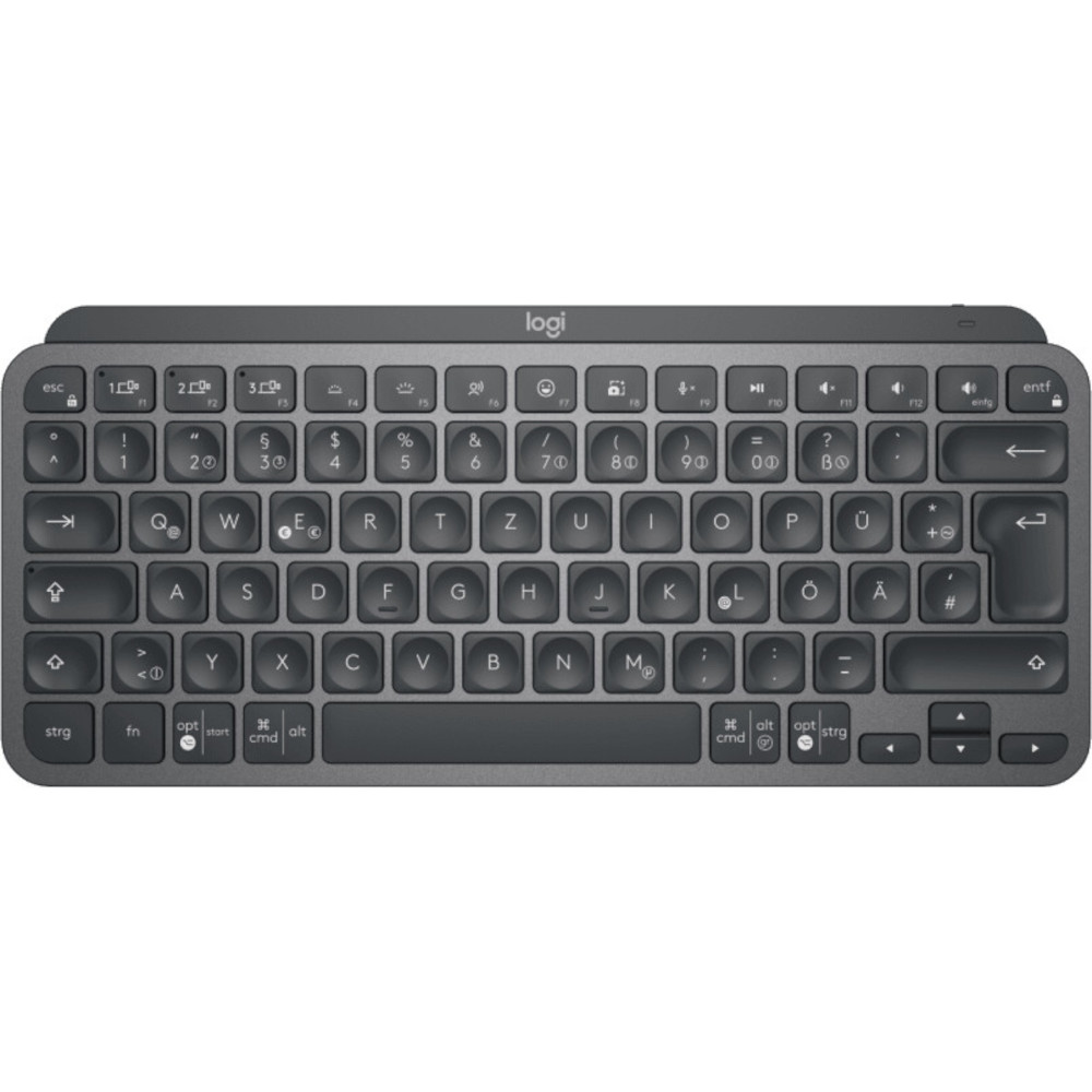 Bild von Logitech Tastatur MX Keys Mini for Business, Kabellos Bluetooth LE, Logitech Logi Bolt USB-Receiver, 79 Tasten, DE-Layout