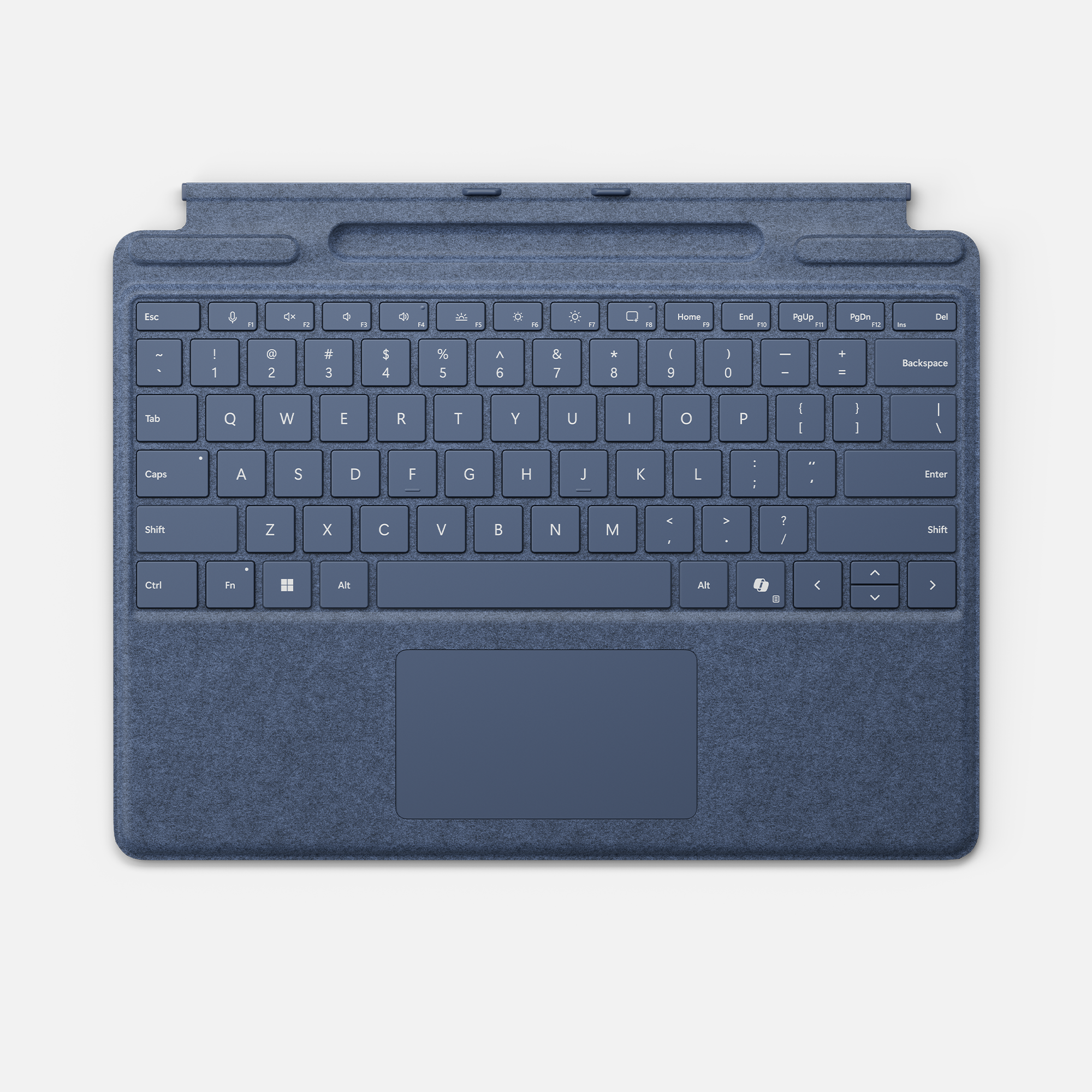 Bild von Microsoft Surface Pro Keyboard mit Stiftaufbewahrung - sapphire