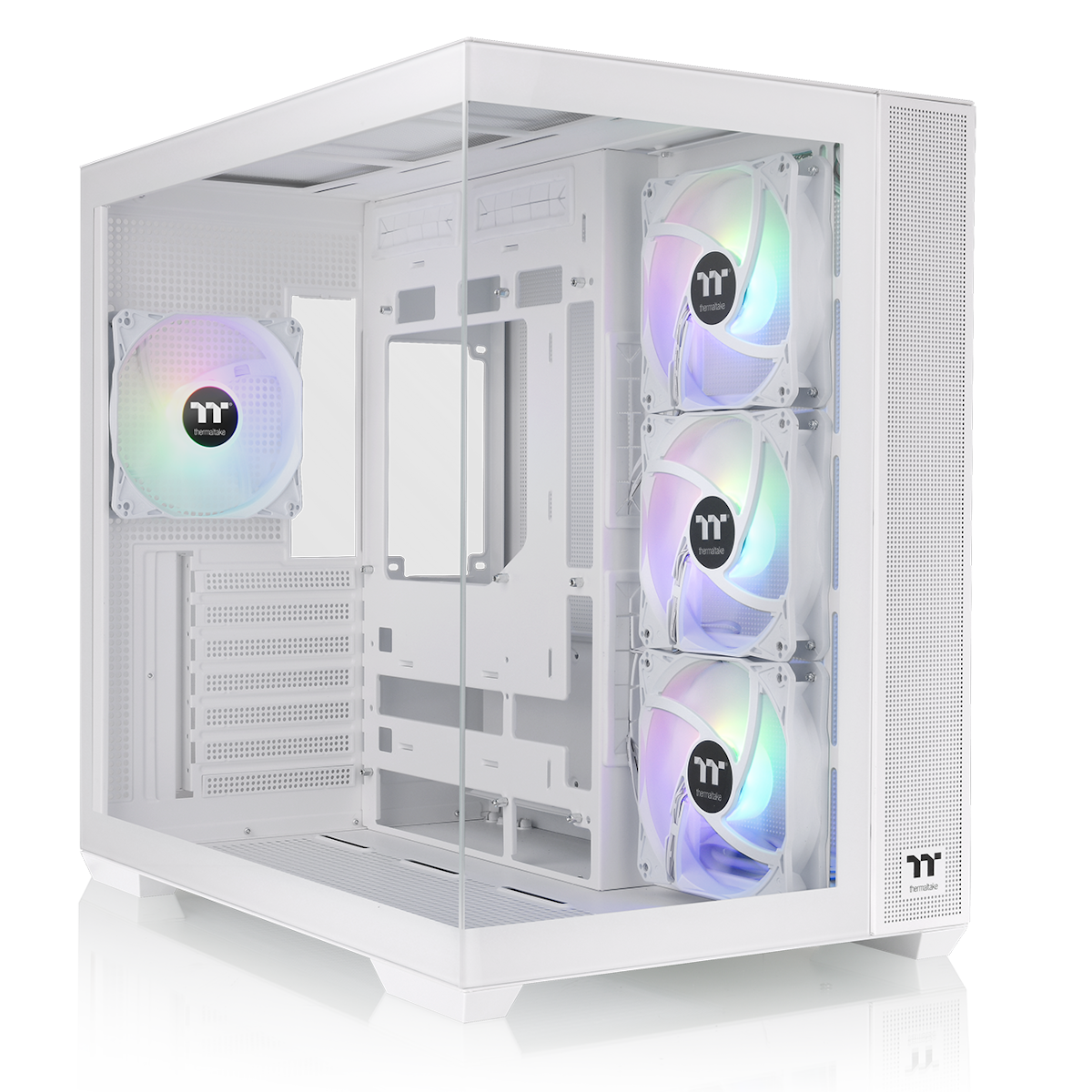 Bild von Thermaltake View 380 TG ARGB Snow White | PC-Gehäuse