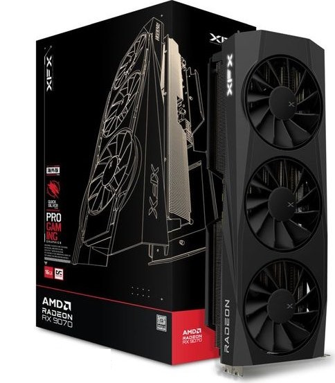 Bild von XFX Radeon RX 9070 QUICKSILVER Gaming 16GB OC - 16GB GDDR6, 1x HDMI, 3x DP