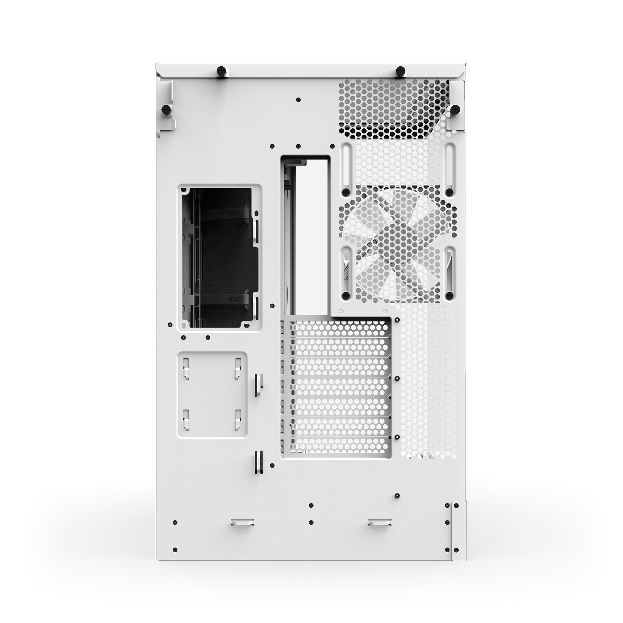 Bild von NZXT H9 FLOW RGB+ (2025) weiß | PC-Gehäuse