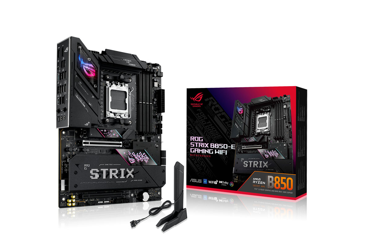 Bild von ASUS ROG STRIX B850-E GAMING WIFI Mainboard Sockel AM5 B-Ware