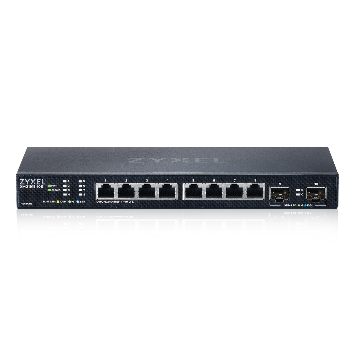 Bild von Zyxel XMG1915-10E Smart Managed Switch 8x 2.5G Ethernet, 2x 10G SFP+