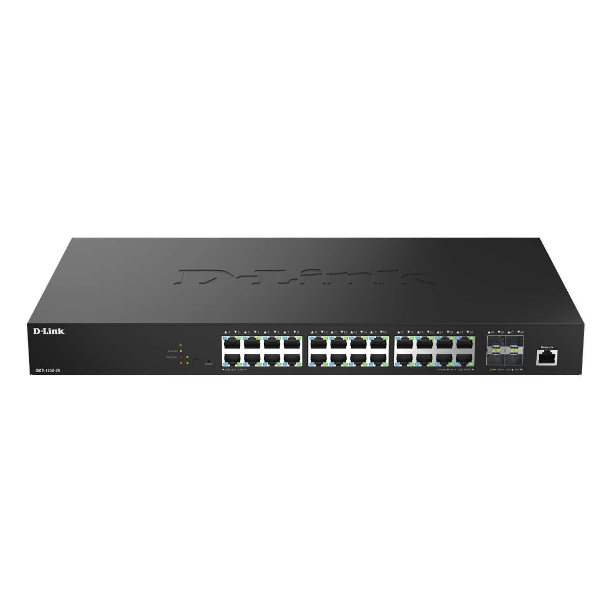 Bild von D-Link DMS-1250-28 Smart Managed Switch 24x 2.5G Ethernet, 4x 10G SFP+