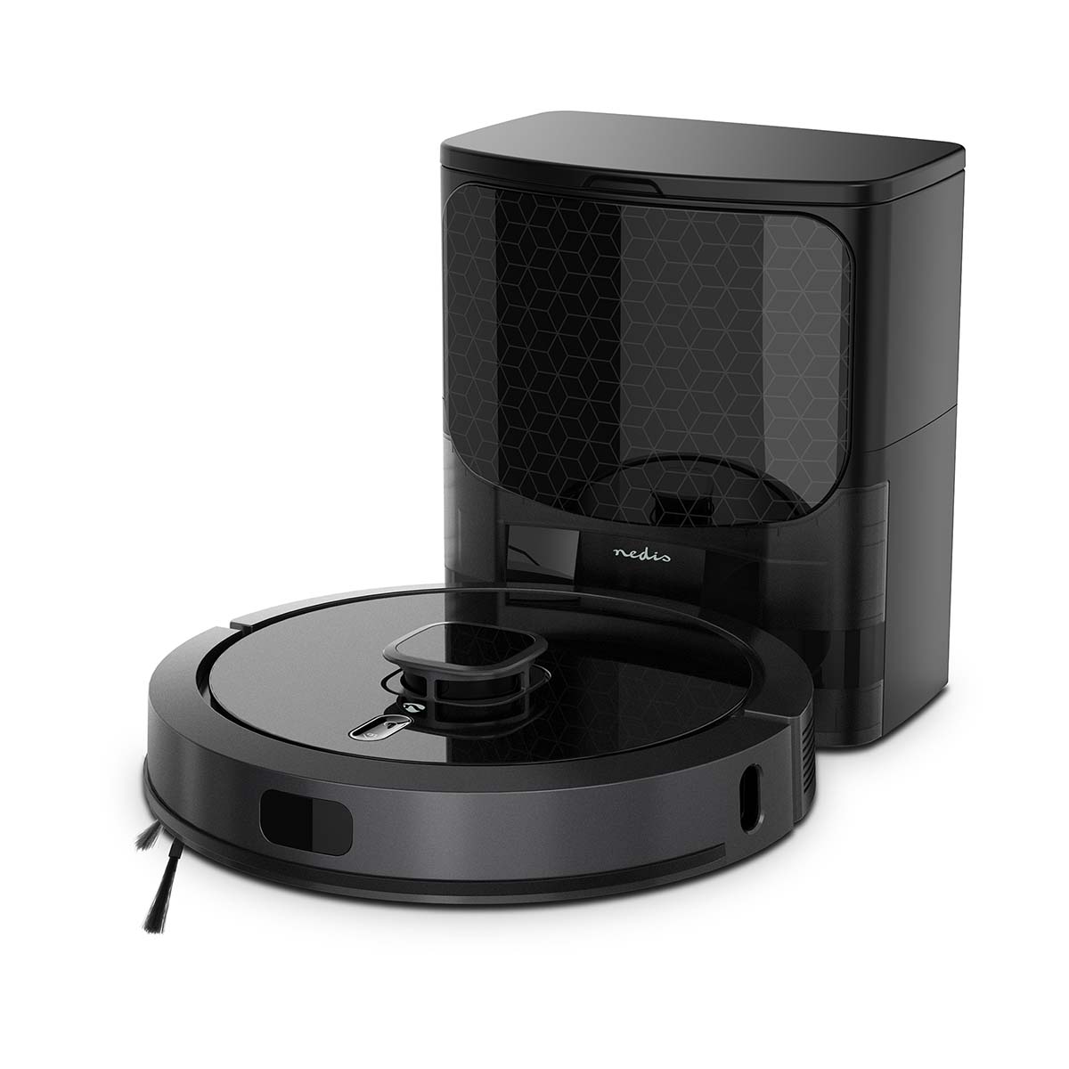 Bild von Nedis SmartLife Roboter-Staubsauger Laser-Navigation | Wi-Fi | Kapazität Auffangbehälter: 0.6 l | Automatisches Laden | Maxima Betriebszeit: 240 min |