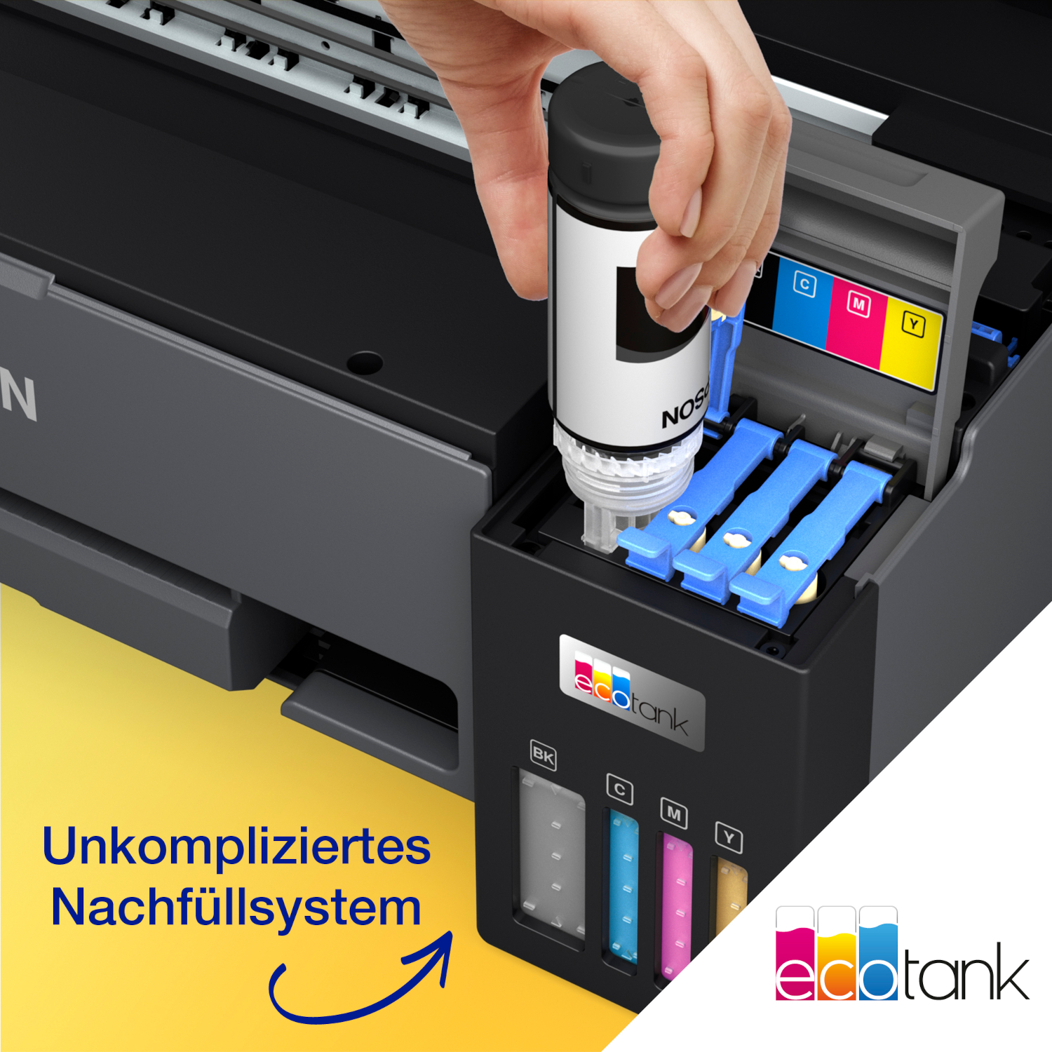 Bild von Epson EcoTank ET-14100 - A3-Tintentankdrucker A3+, Drucker, USB, WLAN, Tintentanksystem