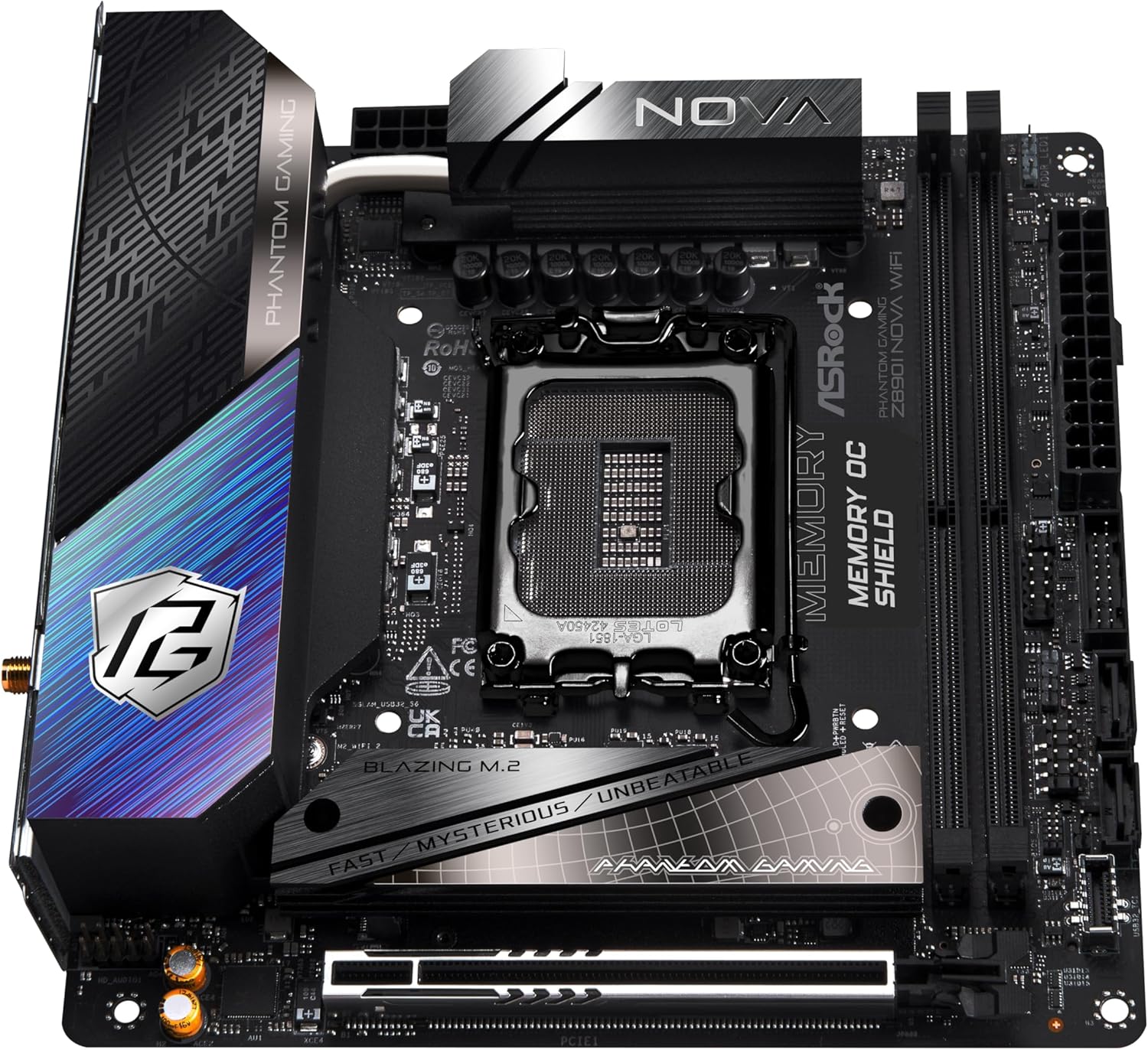 Bild von ASRock Phantom Gaming Z890I Nova WiFi Mainboard