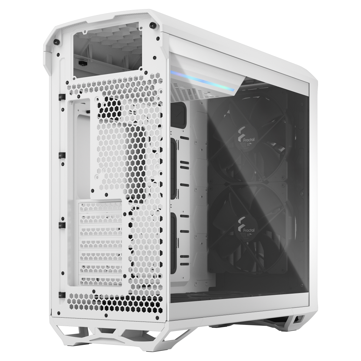 Bild von Fractal Design Torrent White TG Clear Tint | PC-Gehäuse