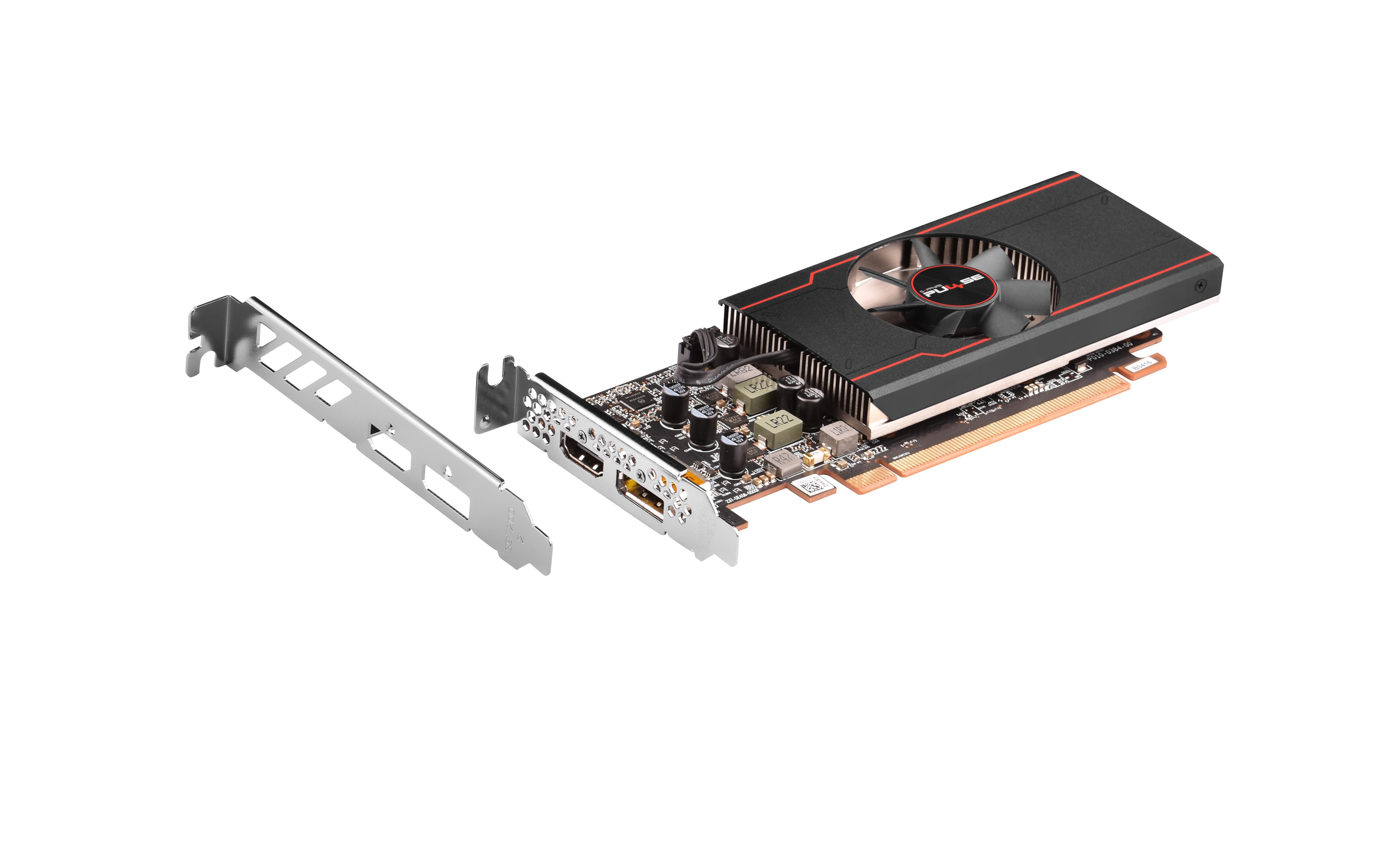 Bild von Sapphire Pulse Radeon RX 6400 Grafikkarte - 4GB GDDR6, HDMI, DP