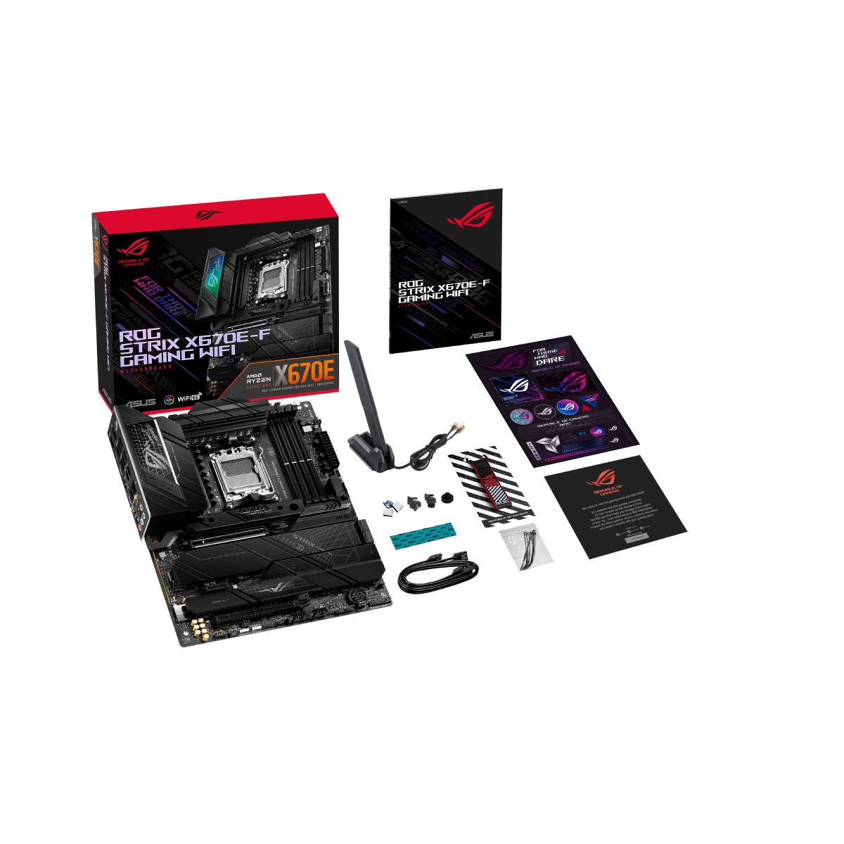 Bild von ASUS ROG STRIX X670E-F GAMING Mainboard Sockel AM5