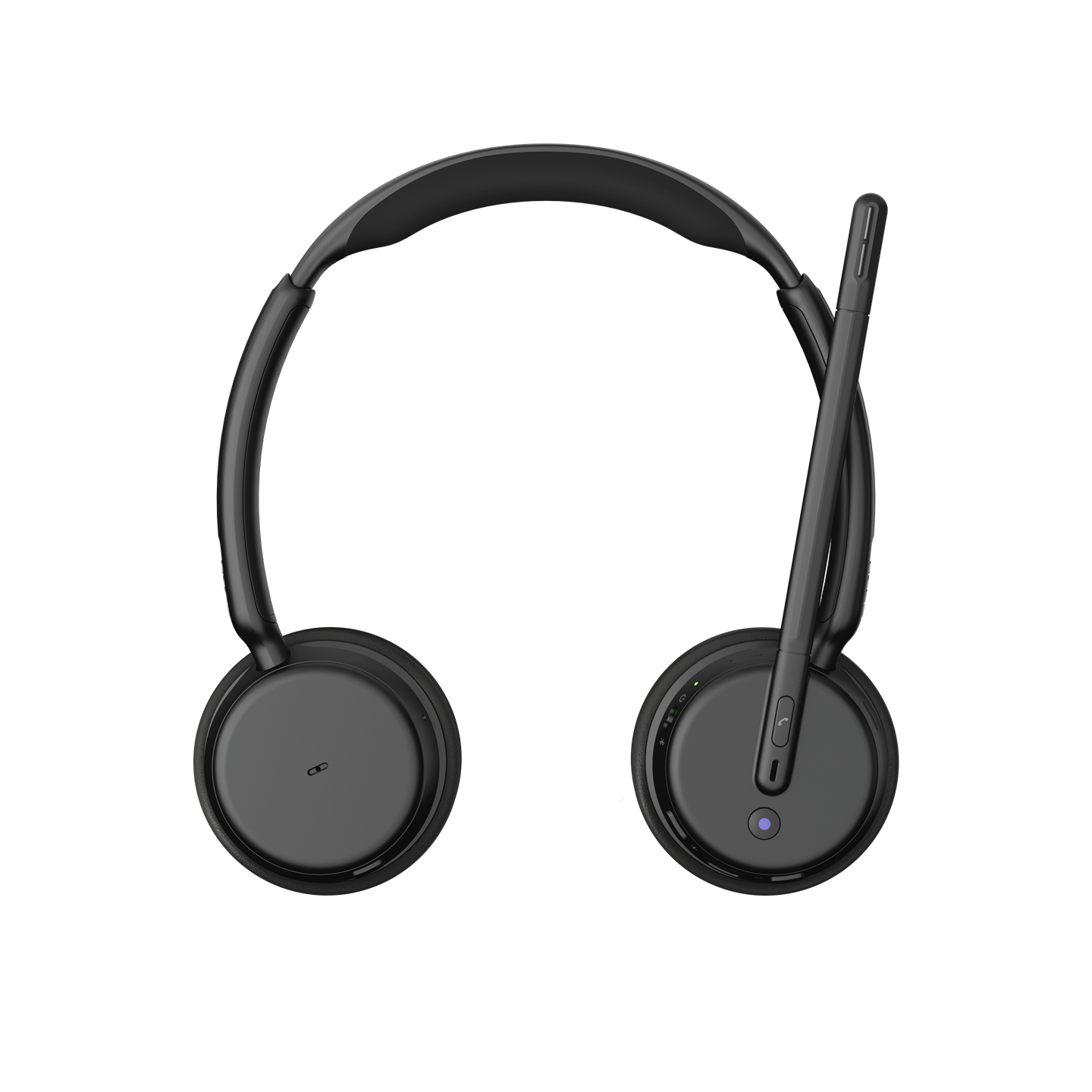 Bild von Epos Impact 500, Binaurales (beidseitiges)-Headset, Bluetooth ANC, MS Teams zertifiziert, incl. USB-C Dongle mit USB-A-Adapter