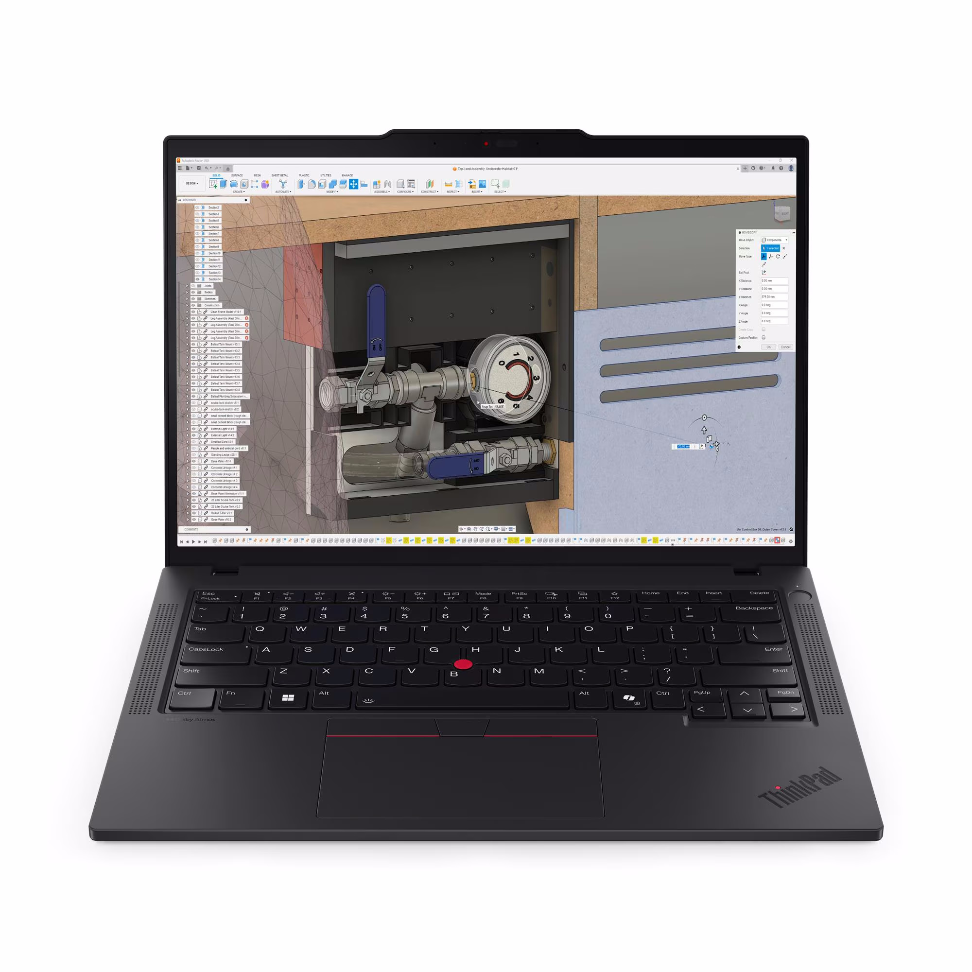 Bild von Lenovo ThinkPad P14s Gen6 - 21QL005LGE 14" WUXGA, AMD Ryzen AI 7 PRO 350, 64GB RAM, 1TB SSD, Windows 11 Pro