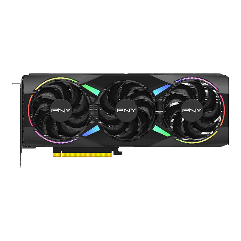 Bild von PNY GeForce RTX 5070 ARGB Epic-X RGB Overclocked Triple Fan - 12GB GDDR7, HDMI, 3x DP