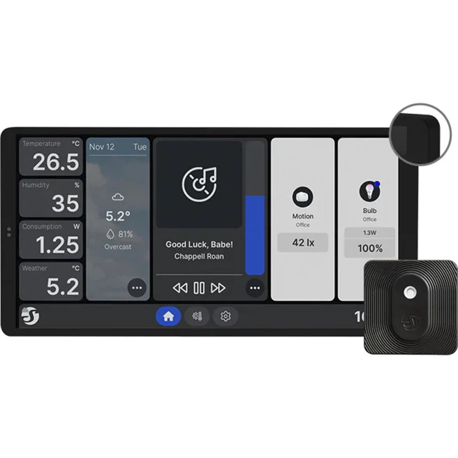 Bild von Shelly Wall Display X2 Schwarz + Blu H&T Schwarz WLAN · Schwarz