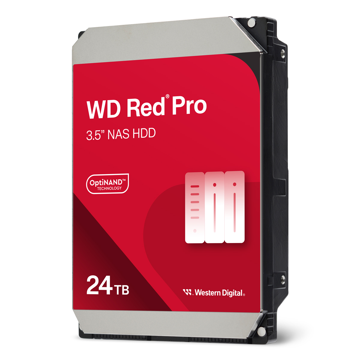 Bild von Western Digital WD Red Pro 24TB 3.5 Zoll SATA Interne NAS Festplatte (CMR)