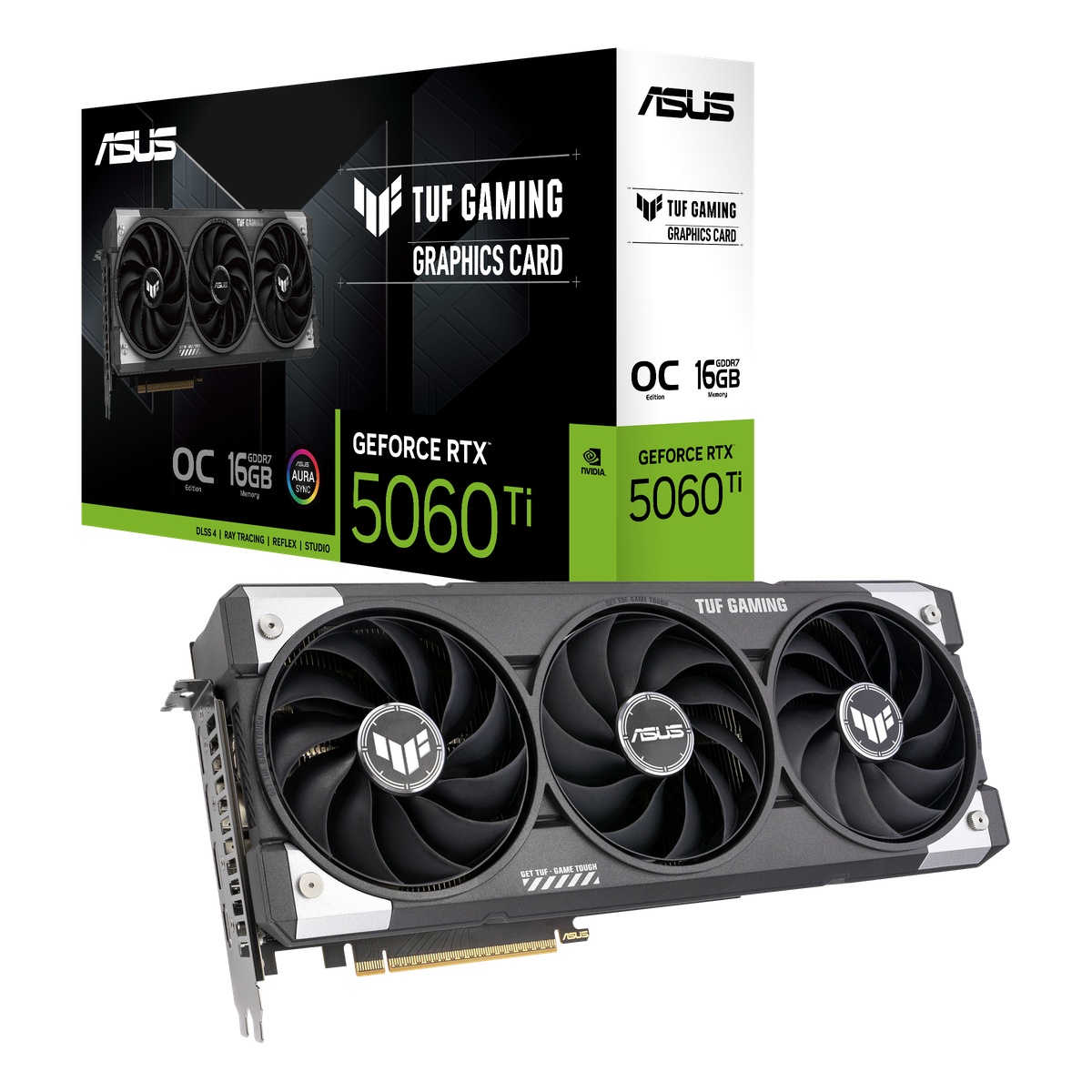 Bild von ASUS TUF Gaming GeForce RTX 5060 Ti 16G OC - 16GB GDDR7, HDMI, 3x DP
