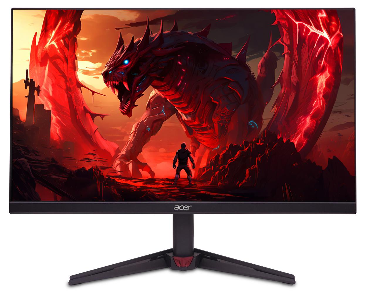 Bild von Acer Nitro XV0 (XV240YW3bmiiprx) 23,8" Full-HD Gaming Monitor 60,5 cm (23,8"), IPS, 240Hz, 99% sRGB, 2x HDMI, 1x DP, Audio Out, Lautsprecher, Höhenver