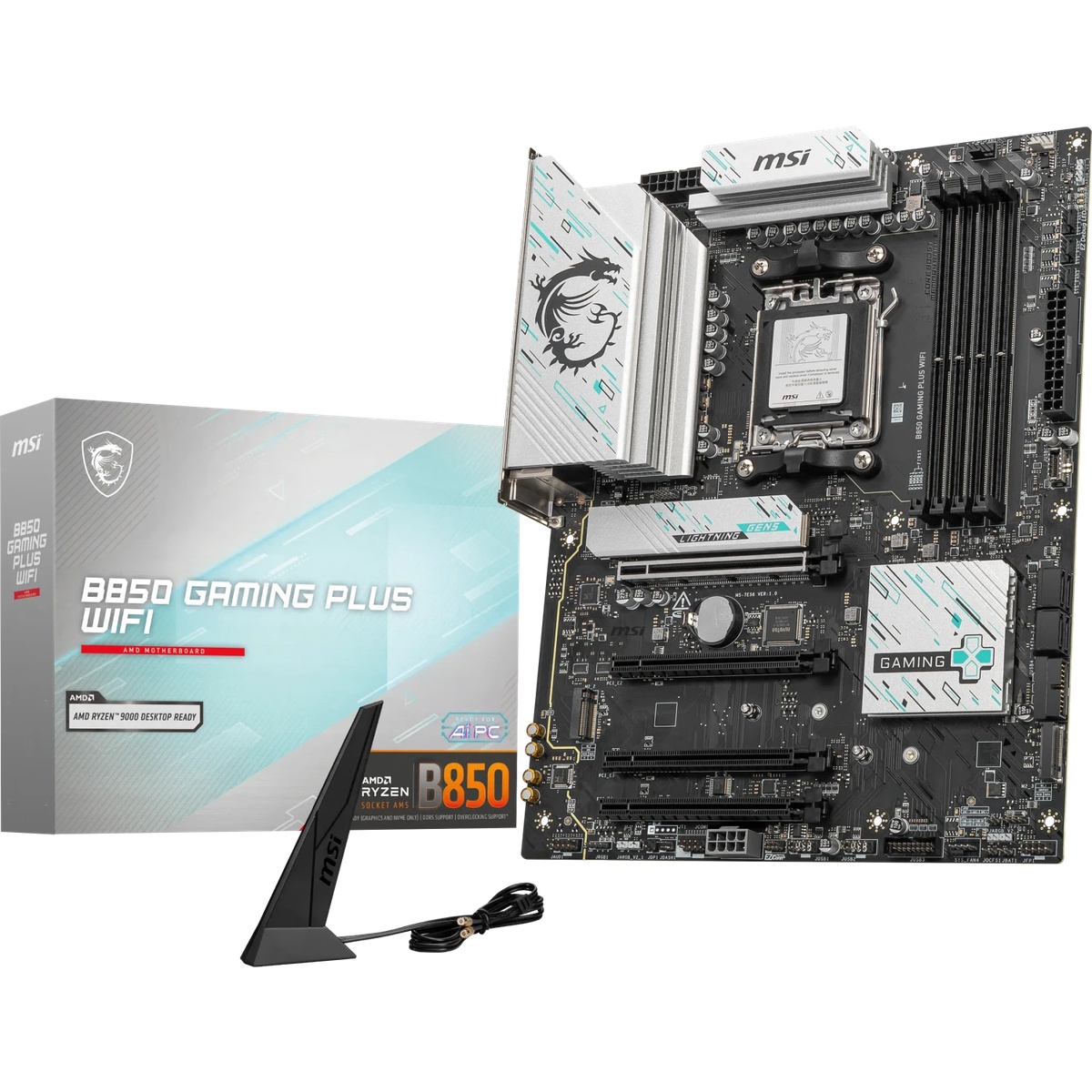 Bild von MSI B850 GAMING PLUS WIFI Mainboard Sockel AM5 B-Ware