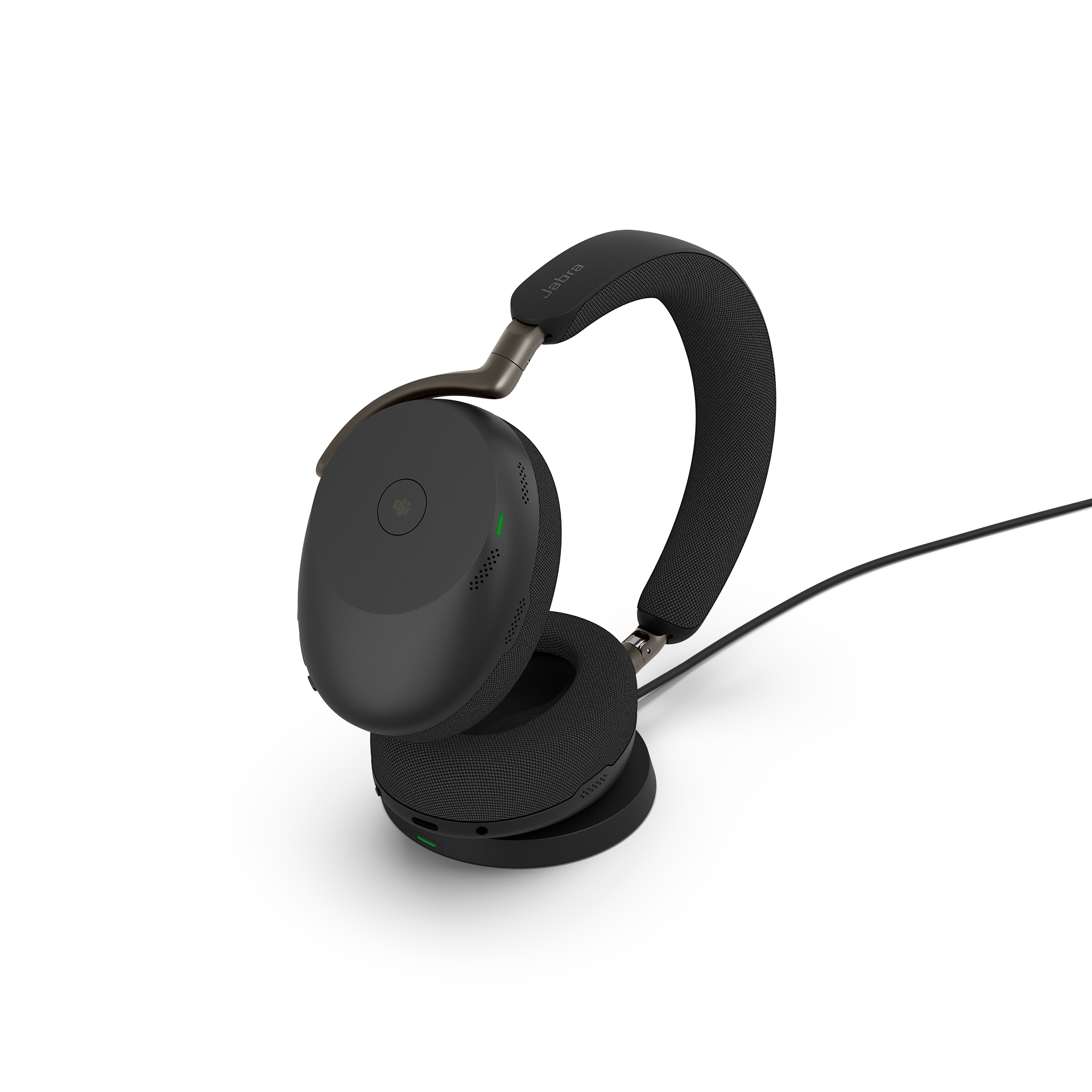 Bild von Jabra Evolve3 85 UC Bluetooth Stereo Headset, Kabellos Aktive Geräuschunterdrückung, 6 Mikrofone, UC kompatibel, Inkl. USB-C Bluetooth Adapter und Wir