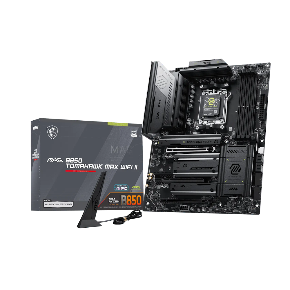 Bild von MSI MAG B850 TOMAHAWK MAX WIFI II Mainboard Sockel AM5