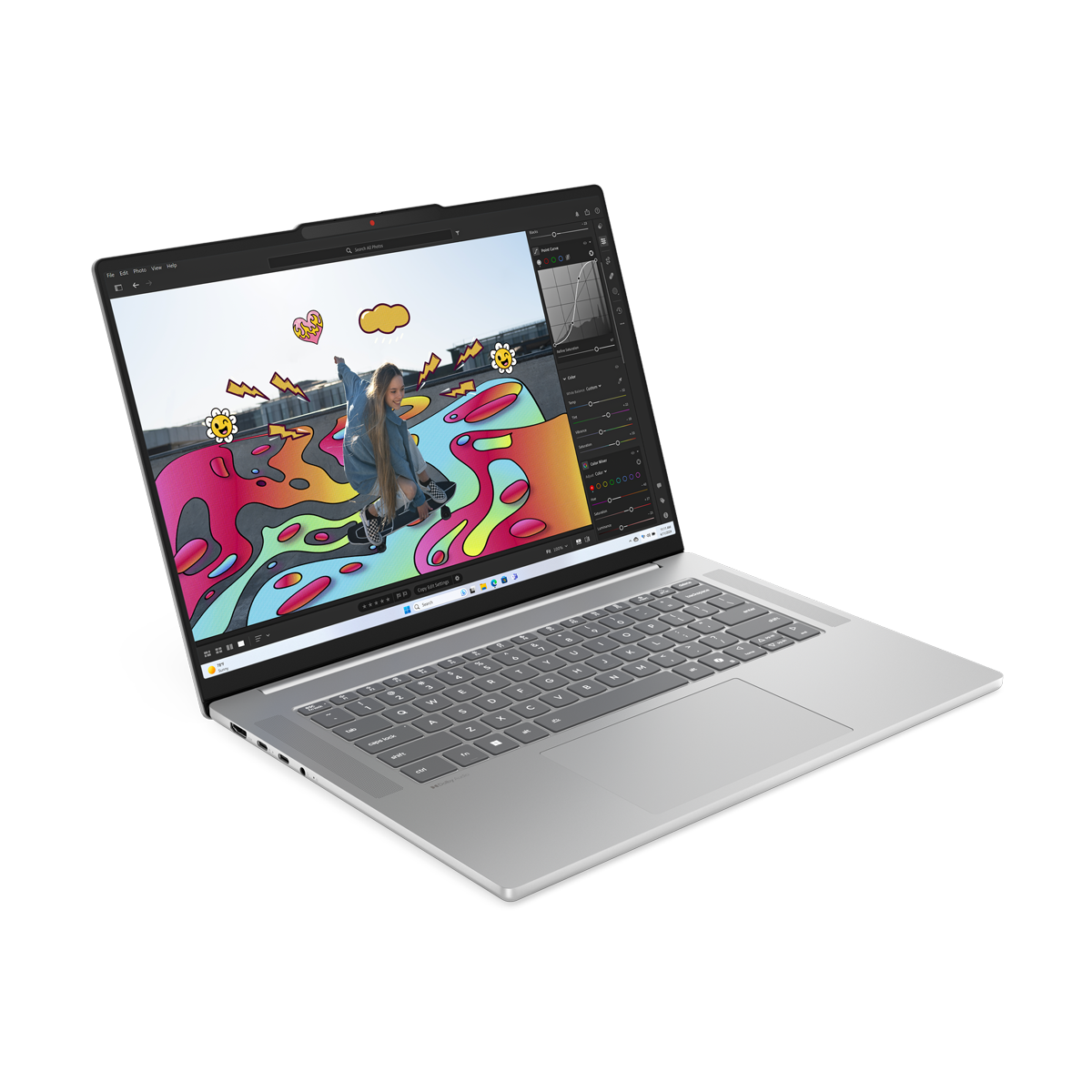 Bild von Lenovo IdeaPad 5 Slim 83J3001SGE - 15" WQXGA OLED, AMD Ryzen™ 7 7735HS 16GB RAM, 512GB SSD, Windows 11 Home
