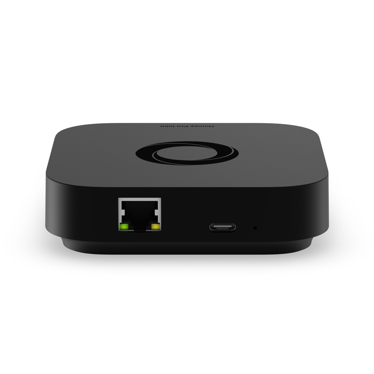 Bild von Homey Pro mini Smart Home Controller - schwarz mit Matter, Zigbee, Thread und LAN