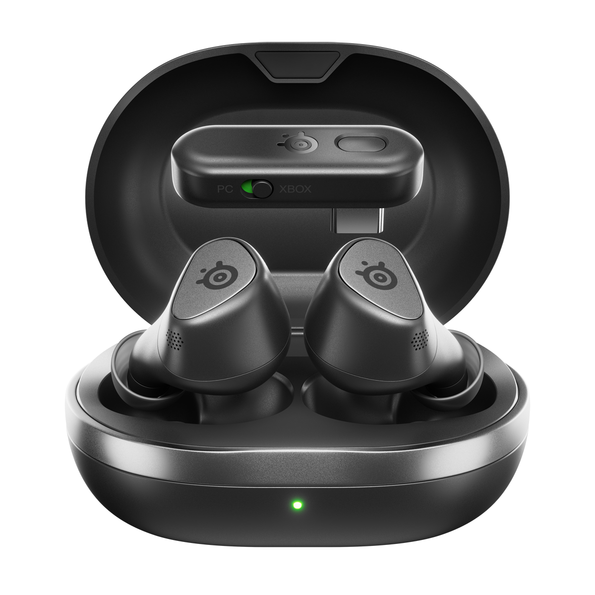 Bild von Steelseries GameBuds XBOX kabellose In-Ear Kopfhörer mit Transparenzmodus, ANC und 40 Stunden Batterielaufzeit