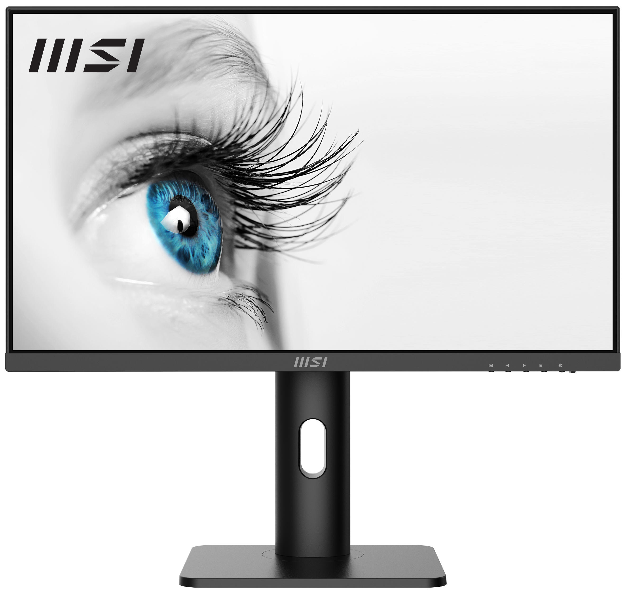 Bild von MSI PRO MP243XPDE Business Monitor - IPS Panel, 100Hz, Weiß Höhenverstellung, HDMI/DP 4ms Pivot