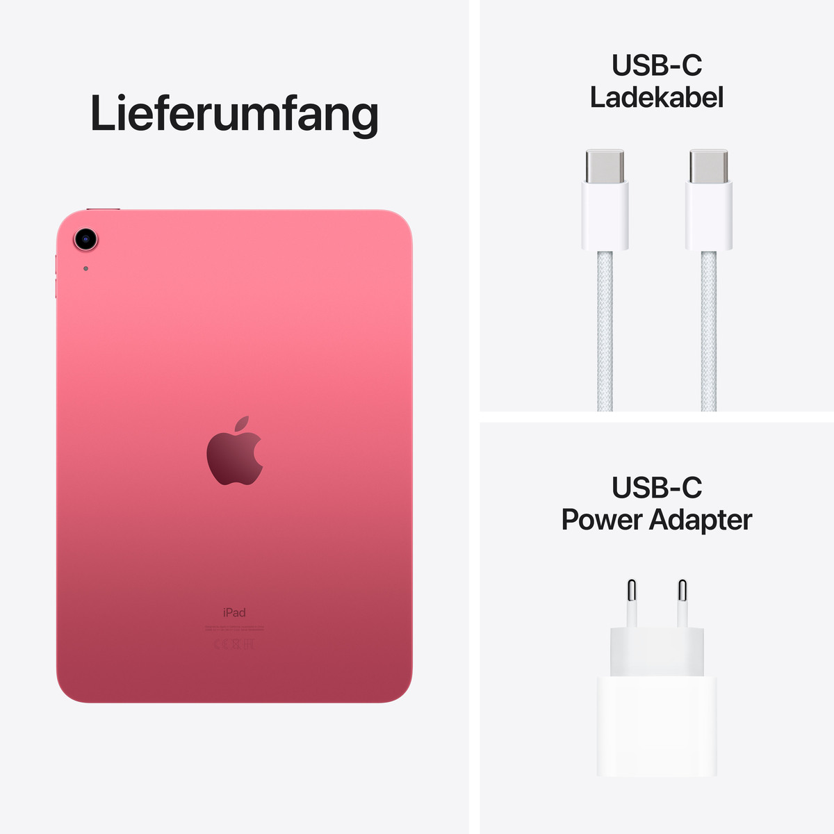 Bild von Apple iPad 10.9 Wi-Fi + Cellular 64GB pink 10.Gen