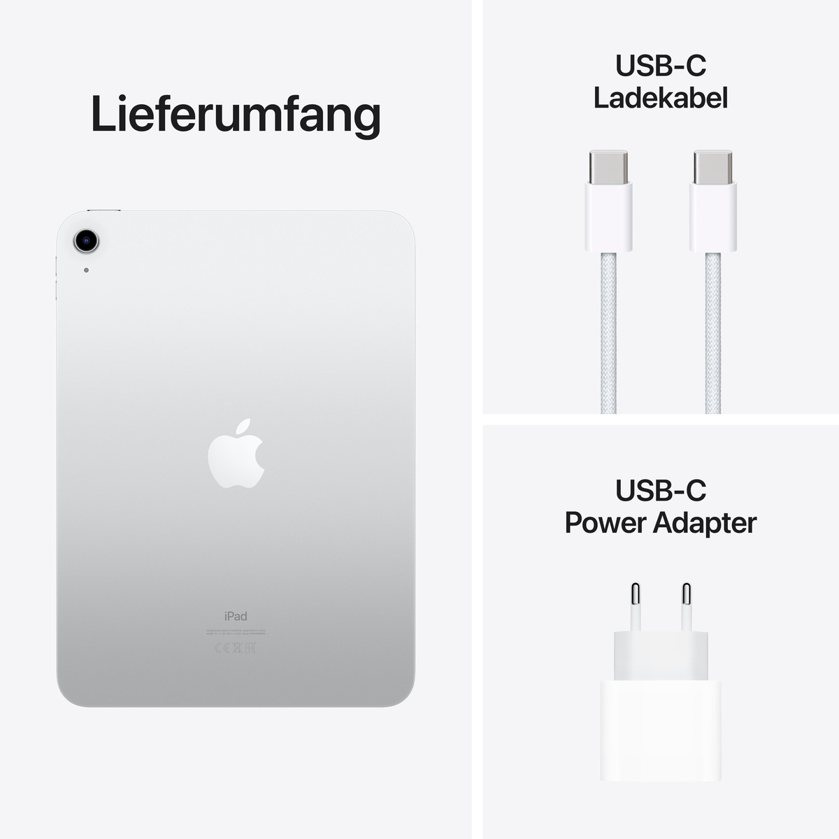 Bild von Apple iPad 10.9 Wi-Fi 64GB silber 10.Gen